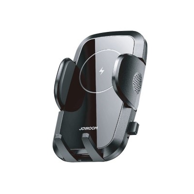 Suport Auto Joyroom Pentru Ventilatie Cu Incarcare Wireless Qi Charger 15w, Negru